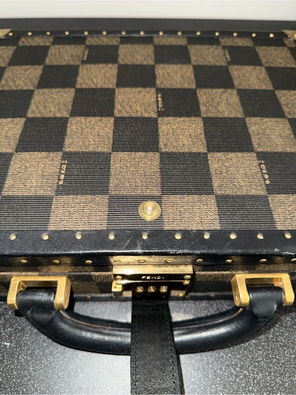 Fendi Trunk Case Bag RARE
